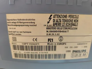 TV Philips Vintage 15 Gris