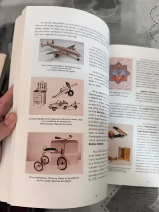 Libro de juguetes antiguos