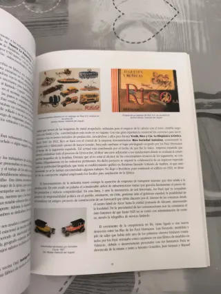Libro de juguetes antiguos