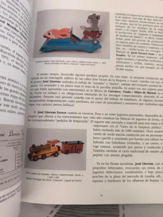 Libro de juguetes antiguos