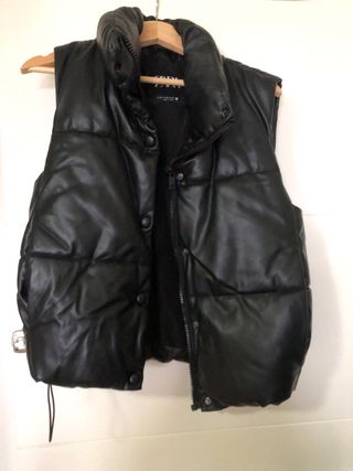 Abrigo Zara Negro Talla XS