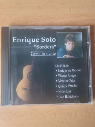 CD Enrique Soto Sordera Como lo siento
