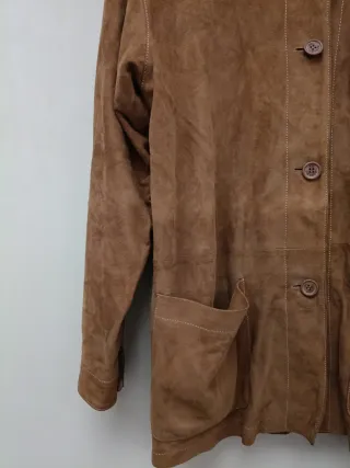 Chaqueta de ante unisex