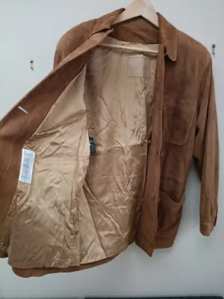 Chaqueta de ante unisex