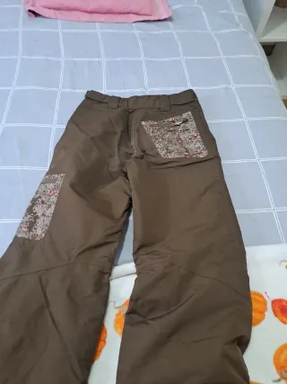 Pantalón de esquí marrón