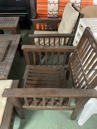 Muebles de jardín de teca