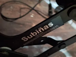 Sillón reclinable tela gris