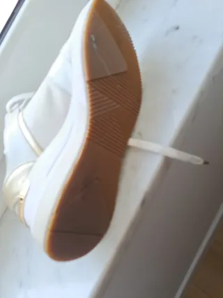 Scarpe Michael Kors donna bianche e oro