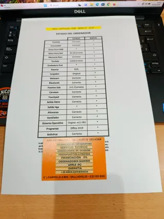 Portátil Dell Latitude 7390 i7 16GB RAM 512GB SSD