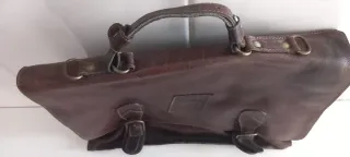 Antigua cartera de piel