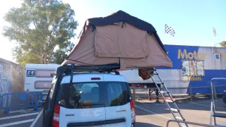 Tienda de techo para coche