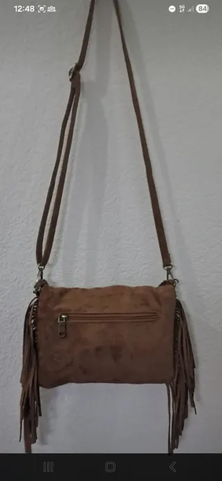 Bandolera flecos antelina