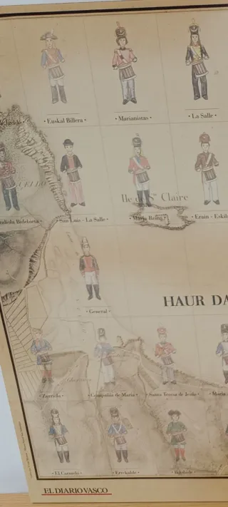 Panel Madera Tamborrada Infantil 68x48