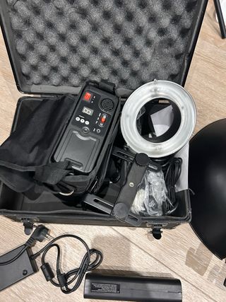 Flash Anular strobo pro Speed ring Beauty Dish