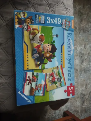 Puzzle Ravensburger Patrulla Canina 3x49