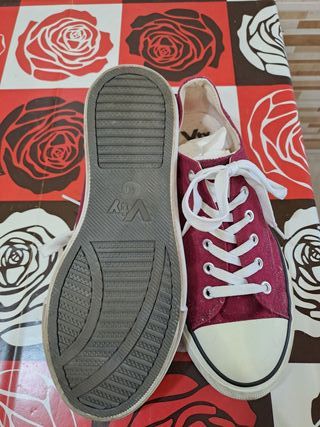 Scarpe Vty Rosse Taglia 40