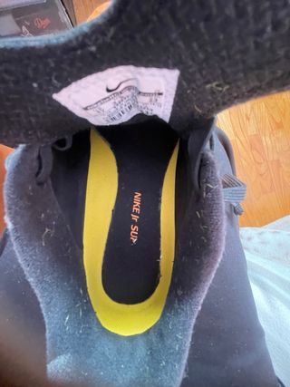 Botas de fútbol Nike niño naranja talla 36