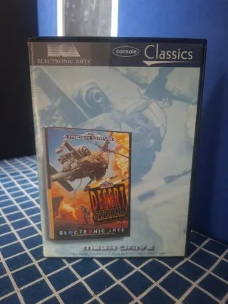 MEGADRIVE ORIGINAL DESERT STRIKE COMPLETO
