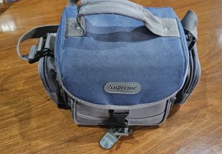 Funda Cámara Fotos Supreme Azul y Gris