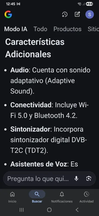 OFERTON!Smart TV Samsung Negra.SOLO 2 DIAS