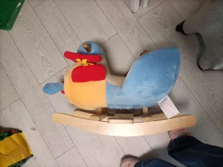 Balancín Avión Interactivo Peluche