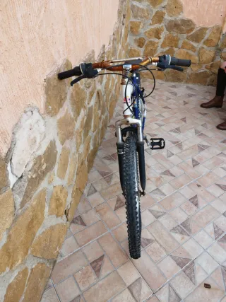 Bicicleta J-Bike Azul y Blanca