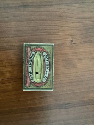 Scatola di penne stilografiche Perry & Co. vintage