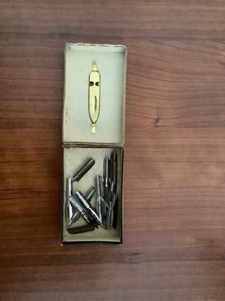 Scatola di penne stilografiche Perry & Co. vintage