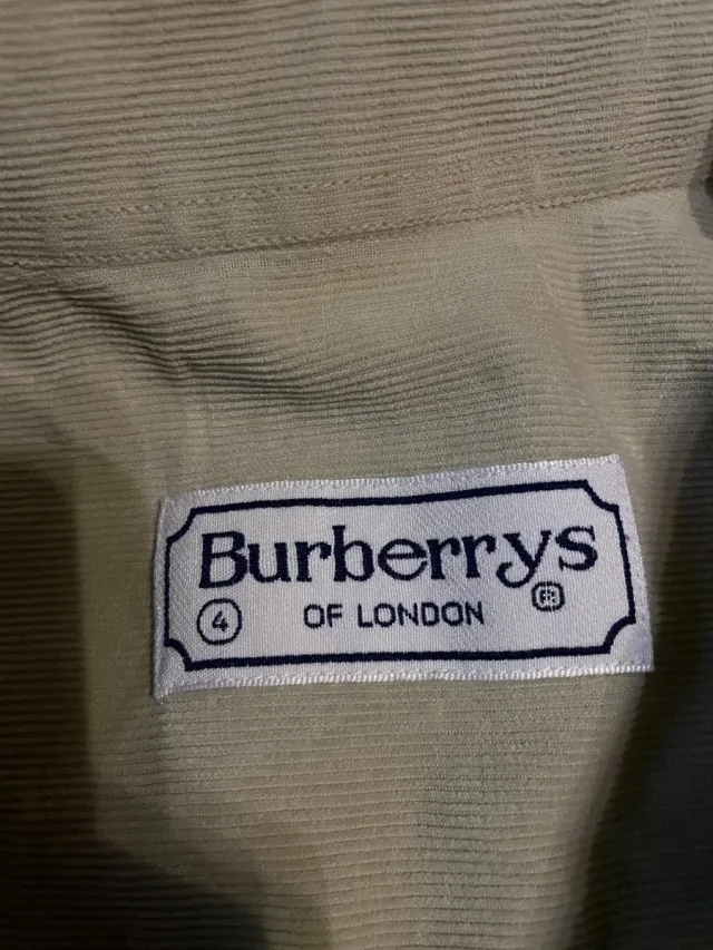 Camisa Burberry Beige Talla 4