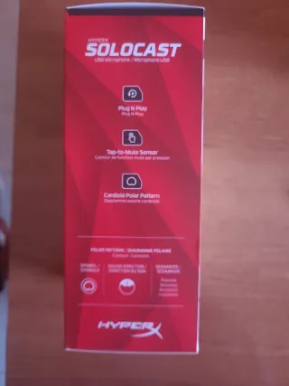 Micrófono HyperX SoloCast Compacto