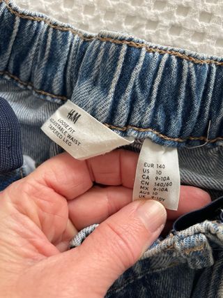 Calças de ganga para criança