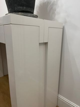 Tavolo consolle estensibile bianco