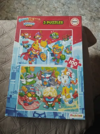 Puzzle Super Things Kazoom Kids 2x100