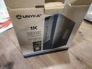 UNYKAch Caja de Ordenador Mini ITX Caviar 1K Negra