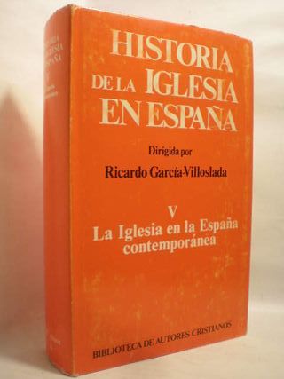 Libro historia de la iglesia en españa V
