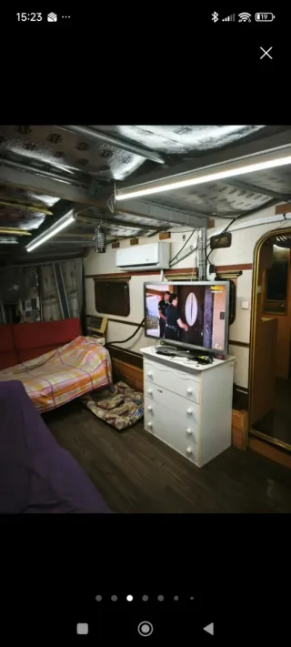 Caravana fija en Gerona