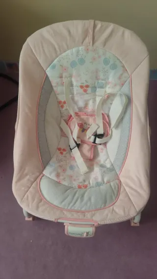 Hamaca bebé Ingenuity rosa