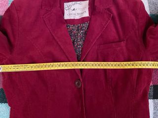 Giacca donna S.Oliver velluto millerighe tg.42