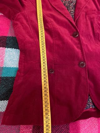 Giacca donna S.Oliver velluto millerighe tg.42