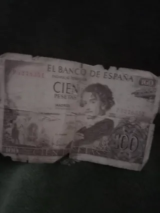 Billete 100 Pesetas Banco de España Antiguo