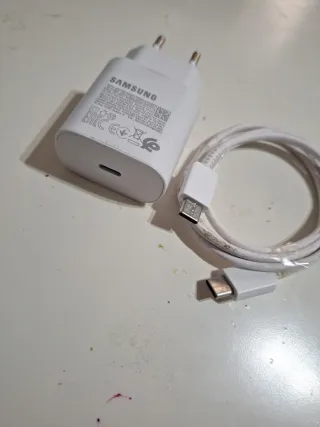 Cargador Samsung tipo c Blanco