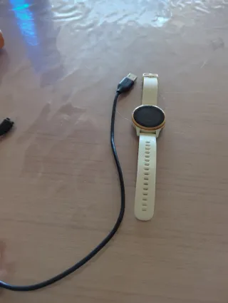 Reloj Garmin Vivoactive 4S Dorado/Blanco
