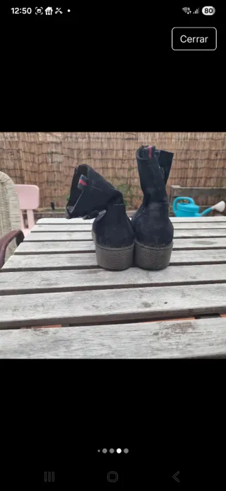 Botines mujer negros