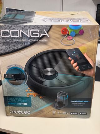 Robot Aspirador Conga 15090 SpinArm Home&Wash