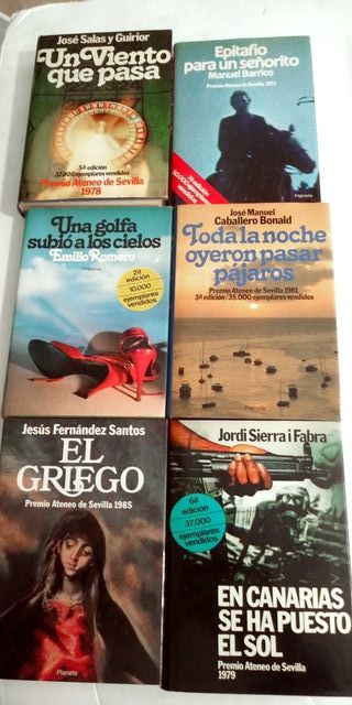 Colección 23 libros Premio Atenea