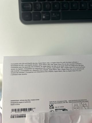 Airpods Max Blue (Sin abrir)