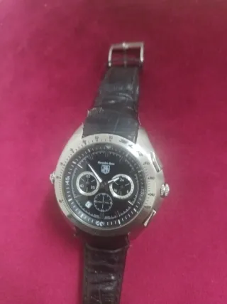 Reloj Mercedes-Benz Acero Inoxidable Correa Cuero