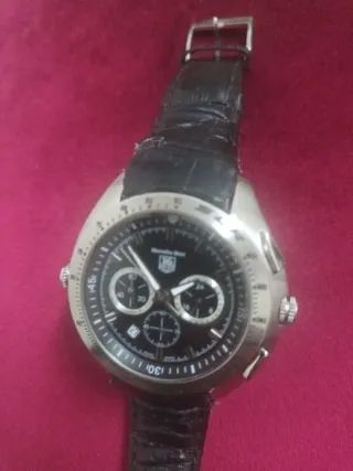 Reloj Mercedes-Benz Acero Inoxidable Correa Cuero