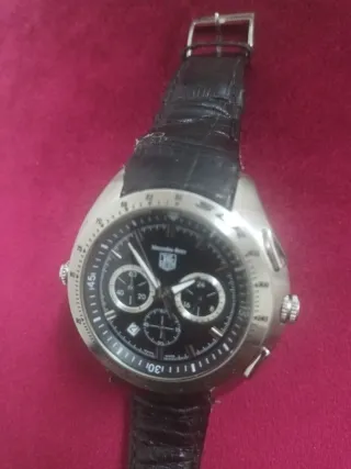 Reloj Mercedes-Benz Acero Inoxidable Correa Cuero