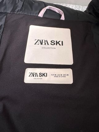 Plumífero ski zara M